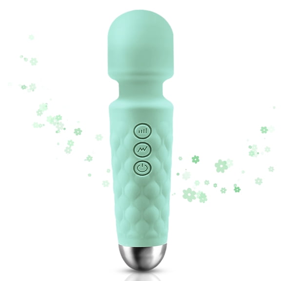 Body Back Relaxation Massager - Mini - Travel - 9 Speeds 19 Modes - for Back - Foot - Arm Muscle Relaxation (Blue) (Blue)