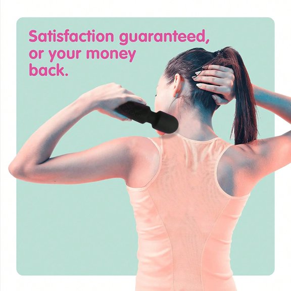 Body Back Relaxation Massager - Mini - Travel - 9 Speeds 19 Modes - for Back - Foot - Arm Muscle Relaxation