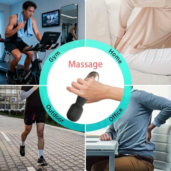 Body Back Relaxation Massager - Mini - Travel - 9 Speeds 19 Modes - for Back - Foot - Arm Muscle Relaxation