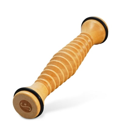 Body Back Wooden Foot Roller: Targeted Relief for Plantar Fasciitis, Heel Spurs, and Arch Pain