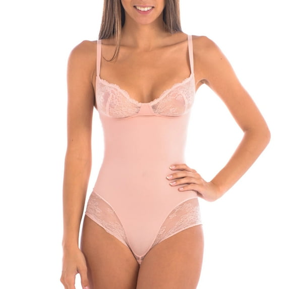 Body Beautiful shapewear Bodysuit Shaper with Sexy Lace detail
