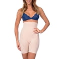 thumbnail image 1 of Body Beautiful shapewear Extra Hi Waist Long Boy Leg Shaper with Targeted Double Front Panel, 1 of 3
