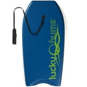Lucky Bums Body Board, EPS Core, Slick Bottom, 37-inch, Blue, Body Board for Water Fun