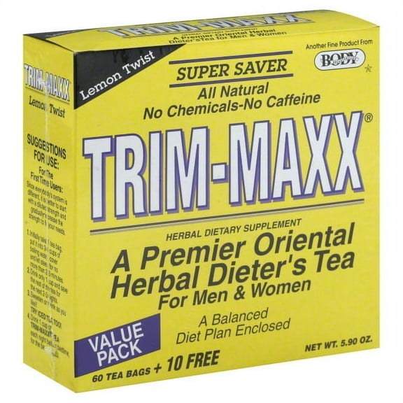 Body Breakthrough Trim Maxx Herbal Dieter's Tea, 70 ea