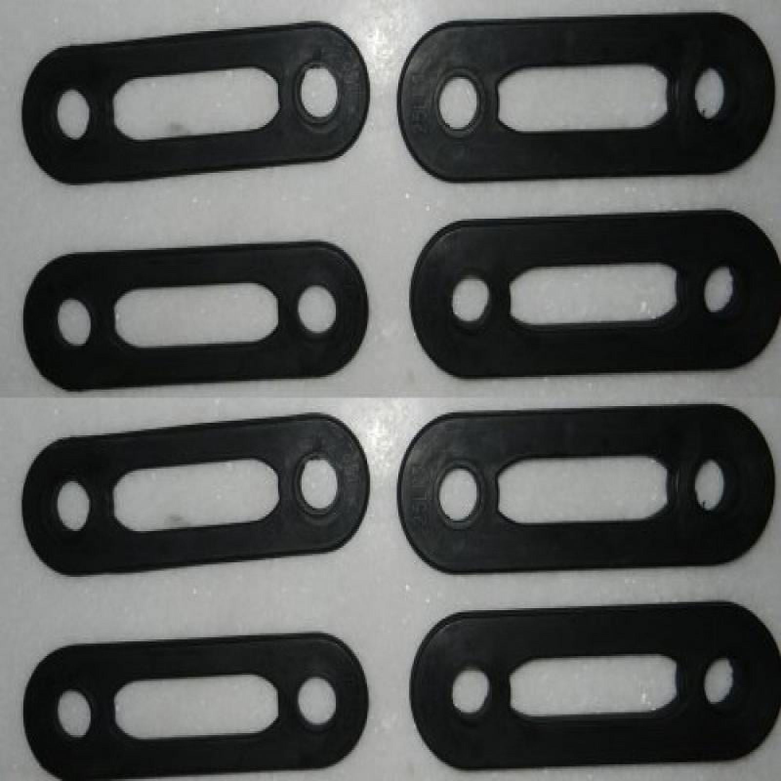 Body By Jake Replacement Band Set- 140lb Total Weight- 4 Pairs (4) 25lb Bands + (4) 10lb Band