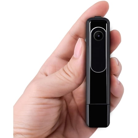 Body Camera HD 1080P Wearable Mini Pen Camera Portable Cop Pocket Cam Convert Video Recorder USB/One Key Fast Record Police Body Cameras for Home/Office