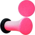 thumbnail image 1 of Body Candy 8 Gauge 2Pc Ear Plugs White Pink Ombre Matte Acrylic Single Flare Ear Plug Gauges Set of 2, 1 of 3