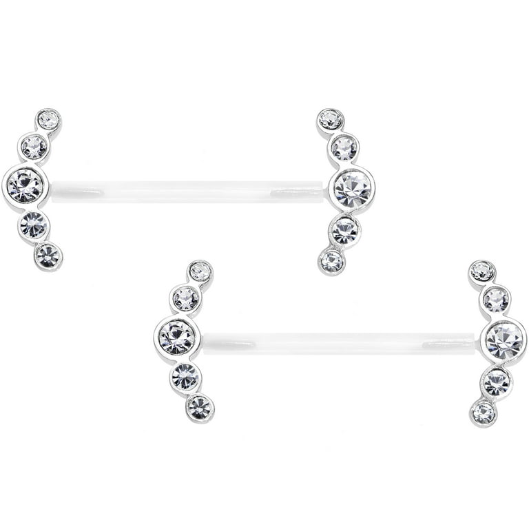 Nipple rings deals 14 gauge