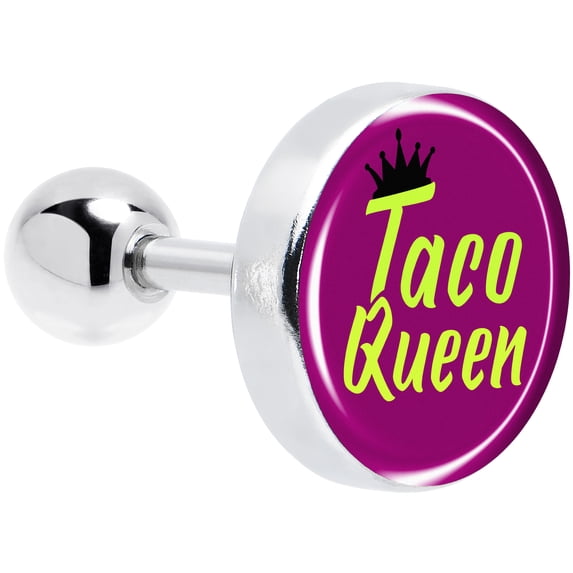 Body Candy Cartilage Earring Taco Queen Tragus Earring Stainless Steel