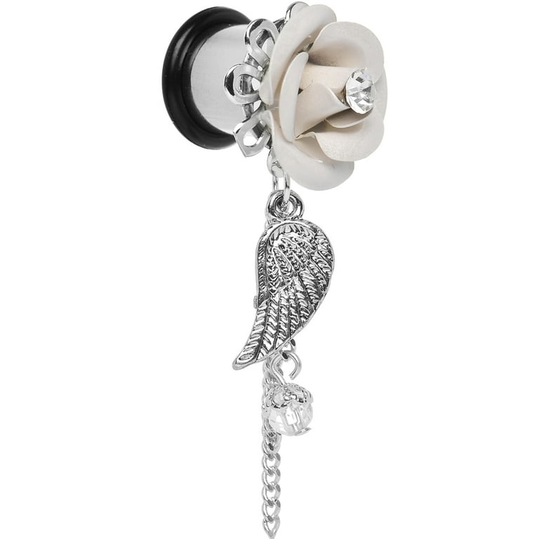Dangle plug shop earrings