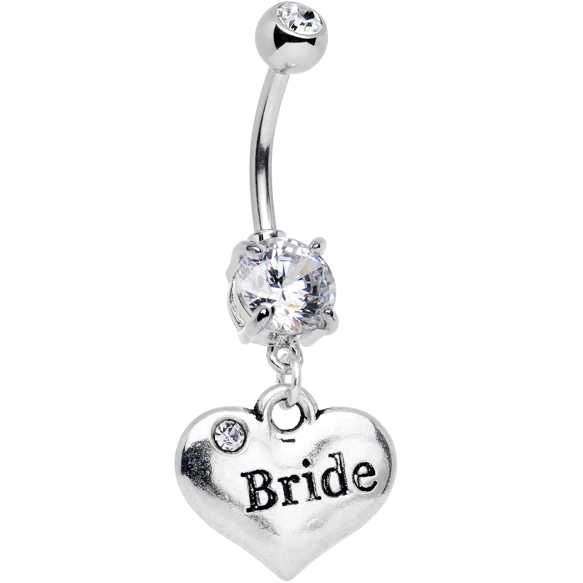 Bride belly button best sale ring