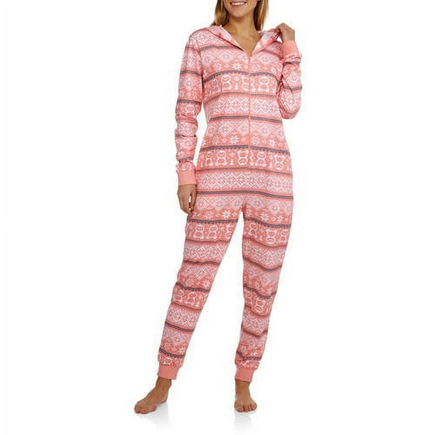 Body Candy Juniors Pajama Union Suit Plu