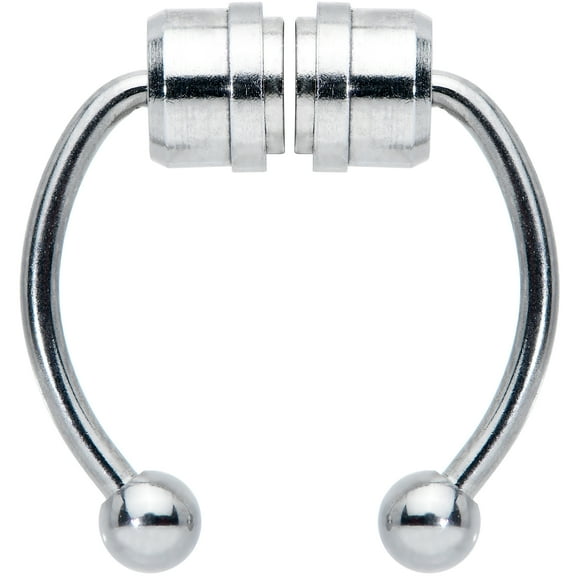 Body Candy Magnetic Septum Ring, Nose Horseshoe, One Size Fits Most