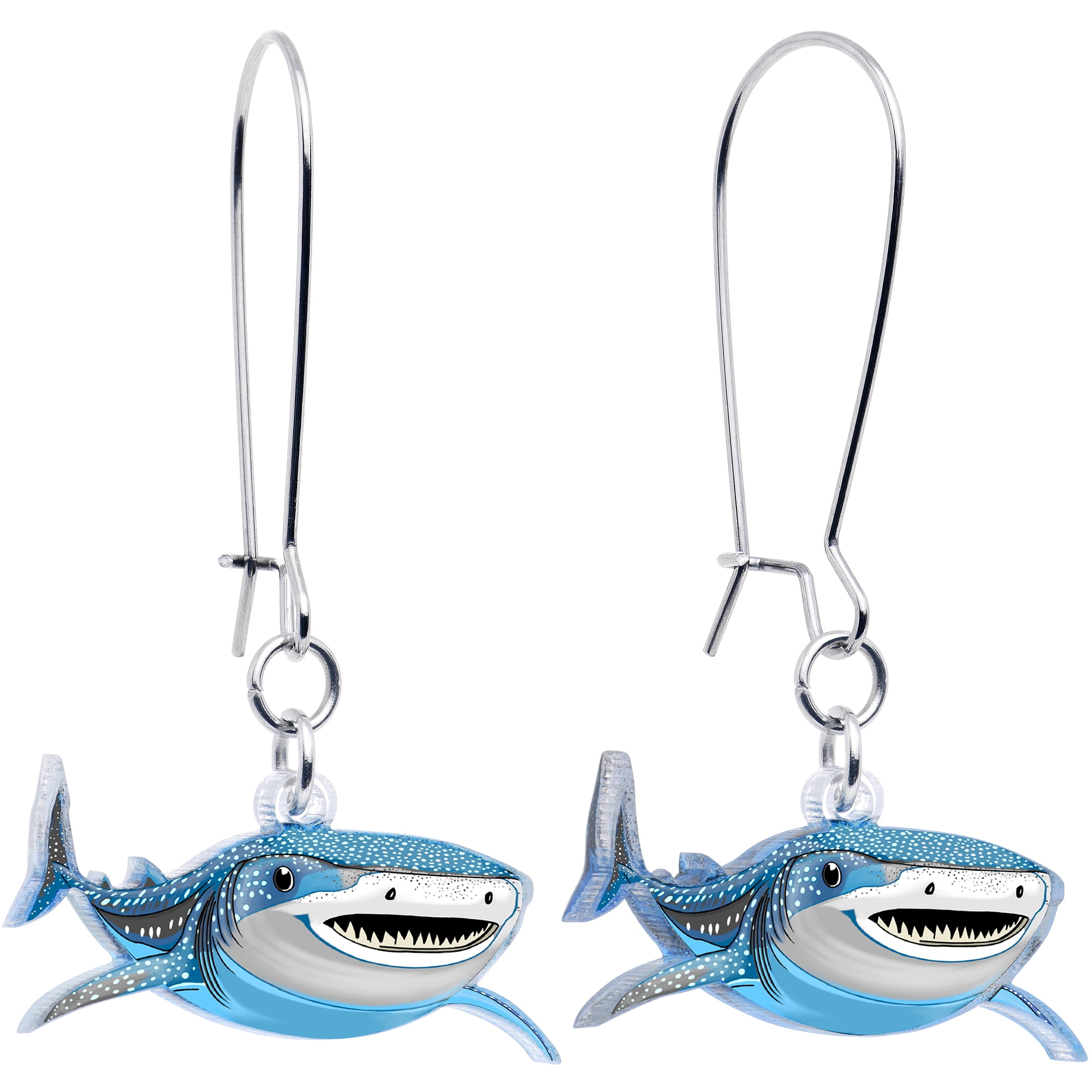 Body Candy Stainless Steel Earrings Hypoallergenic- Attack Swimming ...