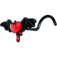 thumbnail image 1 of Body Candy Womens 20G 316L Stainless Steel Black Nose Screw Nose Ring Bleeding Heart Bat Mens Nose Stud Body Piercing Jewelry 7mm, 1 of 5