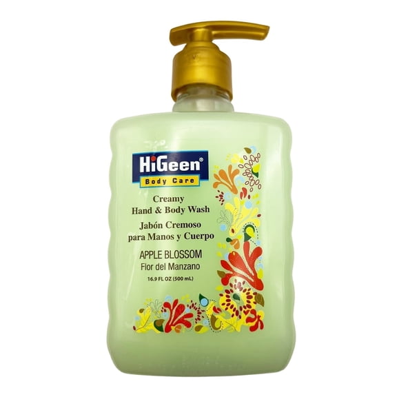 HiGeen Liquid Soap Body Care Creamy Hand & Body Wash Apple Blossom
