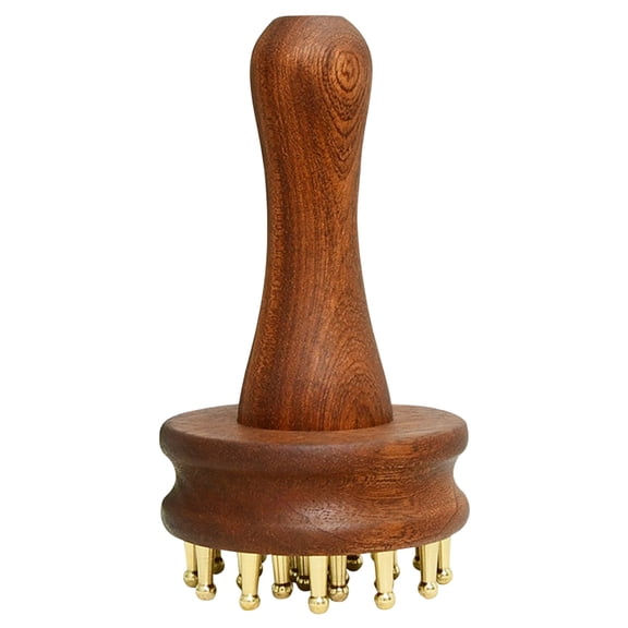 Cellulite Remover Massage Brush 24teeth Copper Head Body Scalp Tool