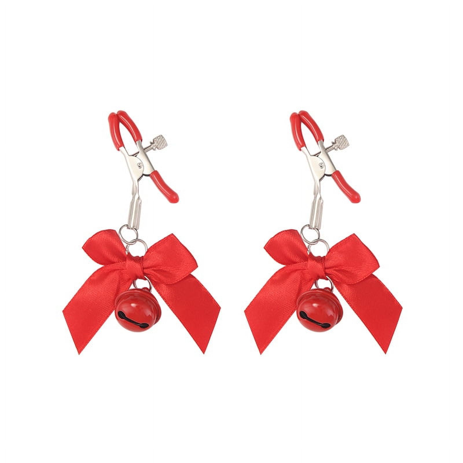 Stainless Steel Body Chains & Clips | Non-Piercing Adjustable Nipple Jewelry For Women