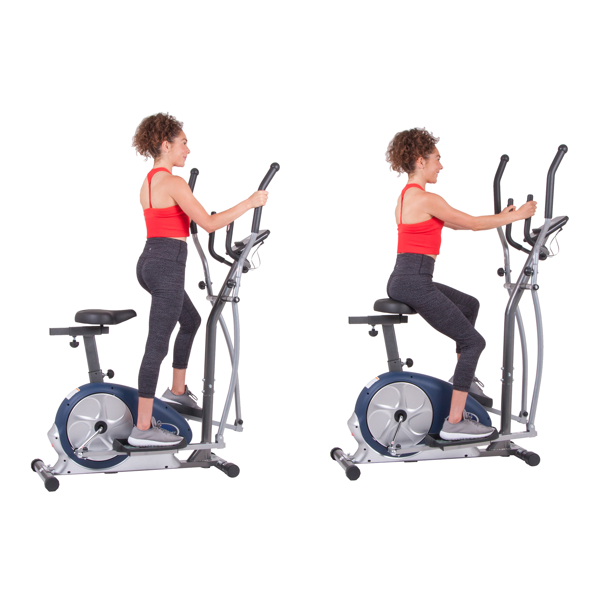 Body Champ BRM3671 Elliptical and Exercise Bike Dual Trainer - image 1 of 8