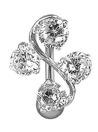 Swarovski belly button rings deals