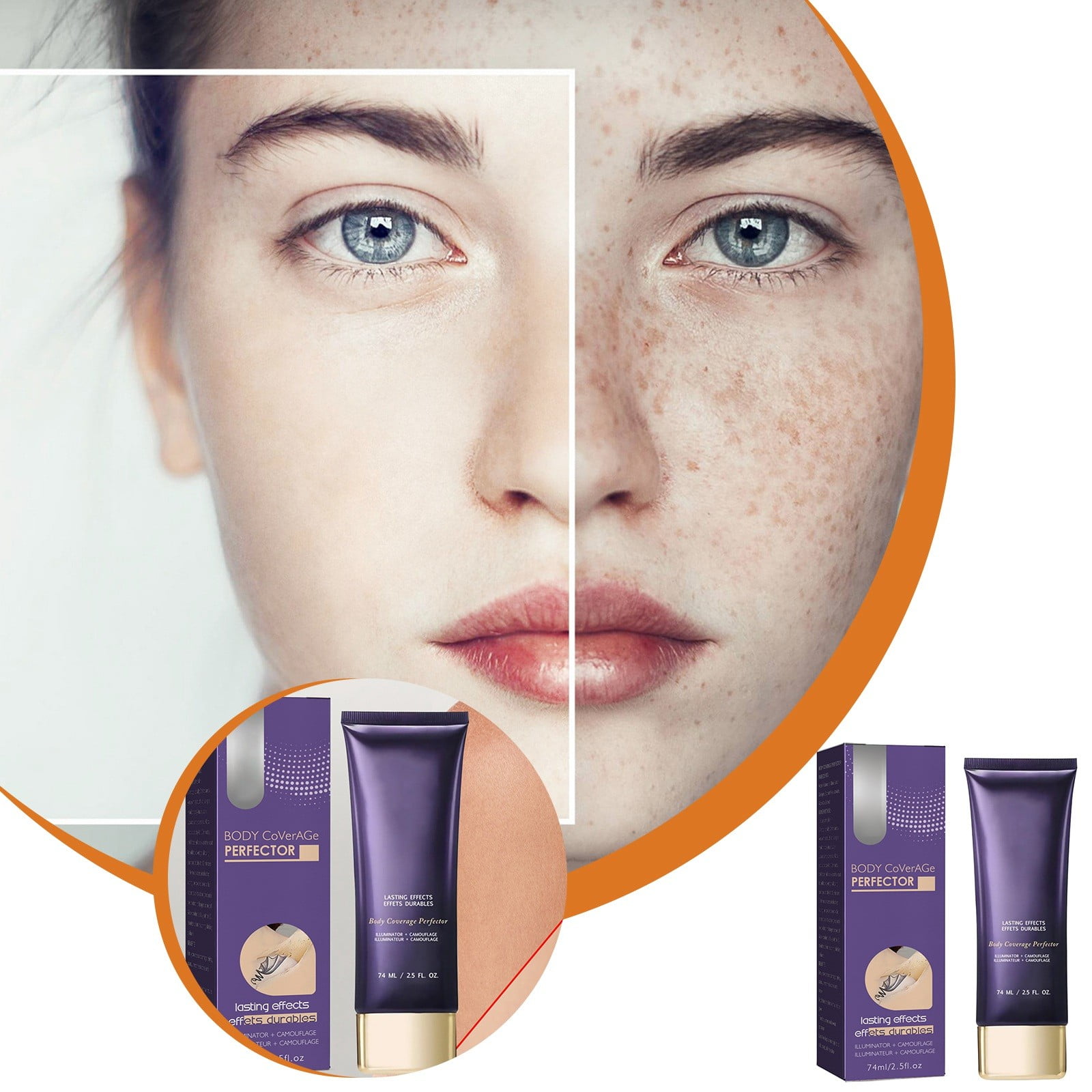 Body Concealer Natural Luminous Eyeshadow Leg And Body Cosmetics For body-concealer-natural-luminous-eyeshadow-leg-and-body-cosmetics-for