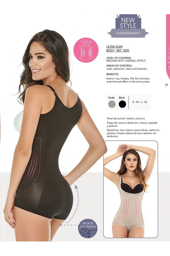 Body Control Abdomen Realza Gluteos - m