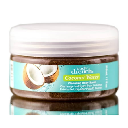 Body Drench Coconut Water Cleansing Body Scrub - 7 oz