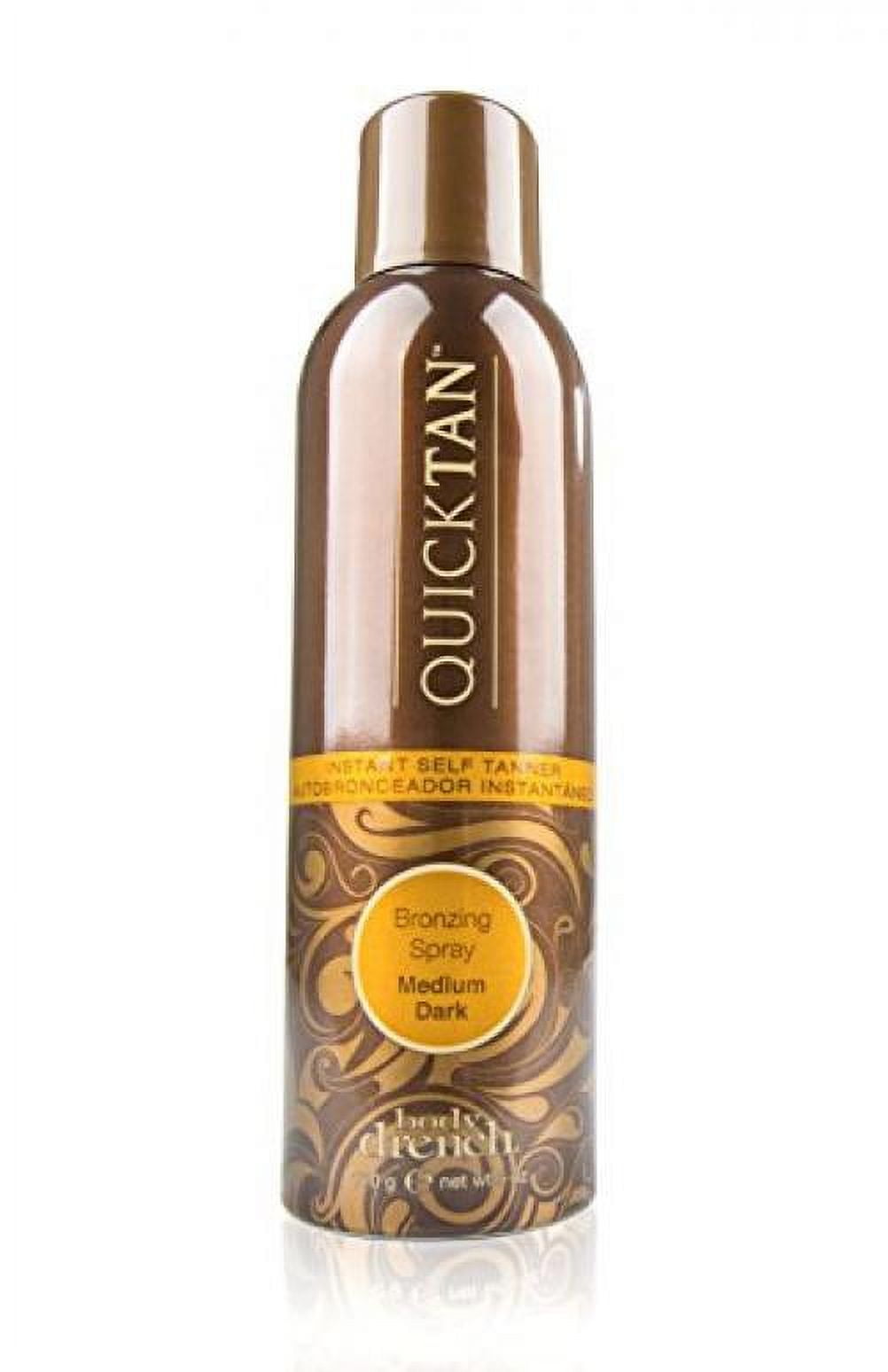 Body Drench Quick Tan Instant SelfTanner/Bronzing Spray Medium/Dark, 6 Fl Oz (2 pack