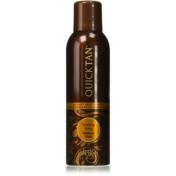 Body Drench Quick Tan Instant Self Tanner Bronzing Spray, Medium/Dark 6 oz (Pack of 3)