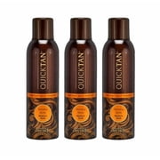 Body Drench QuickTan Bronzing Spray Instant Self Tanner, Medium/Dark, 6oz, 3 Pack