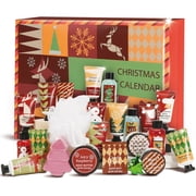Body & Earth 24 Days Christmas Advent Calendar 2026, Bath Sets Gift Idea for Women Xmas