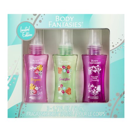 Body Fantasies 3 Piece Gift Set, 1.7 Fl oz