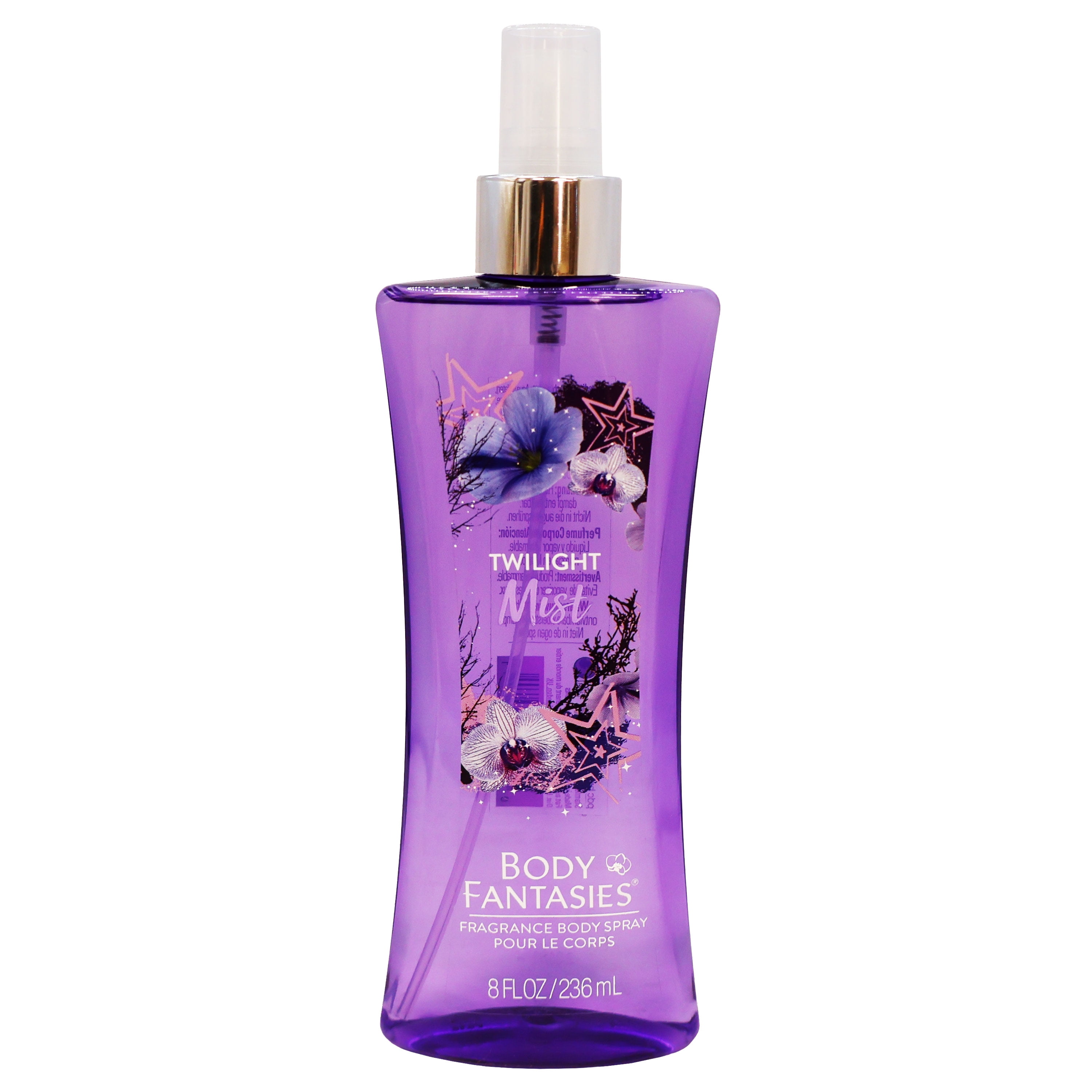 Body Fantasies Fragrance Body Spray Twilight Mist 8 Oz., Pack of 12