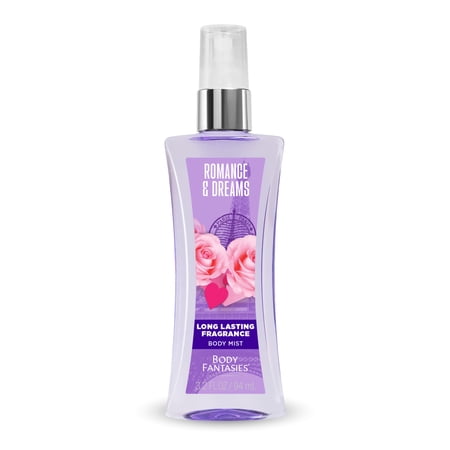 Body Fantasies Romance & Dreams Body Spray for Women, 3.2 fl oz