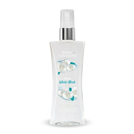 Body Fantasies Signature Fragrance Body Spray, Fresh White Musk, 3.2 fl oz