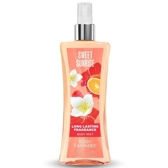 Body Fantasies Signature Fragrance Body Spray, Sweet Sunrise Fantasy, 8 oz