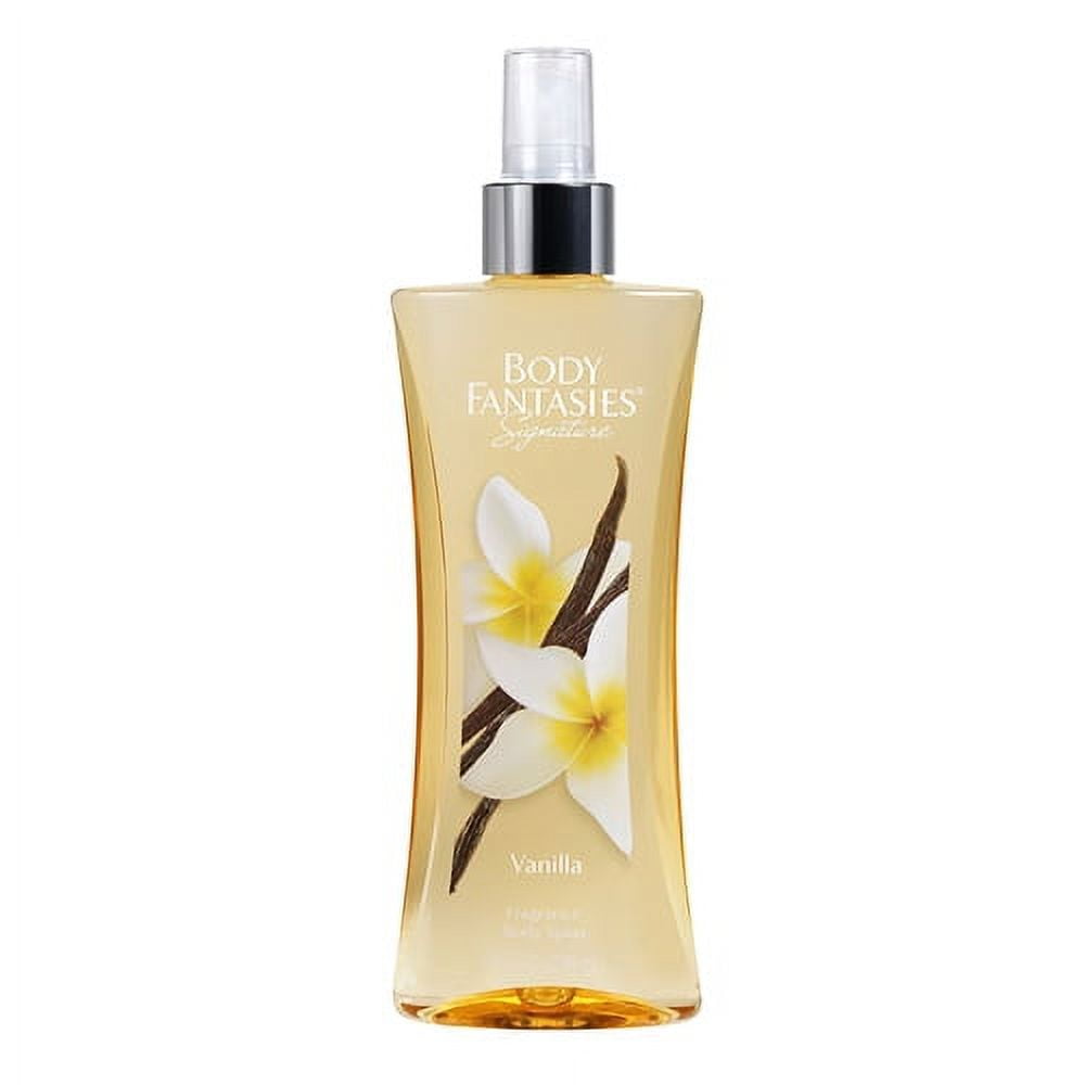 その他 Body Fantasies Vanilla Fantasy 236ml Body Fantasies Signature Fragrance Body Spray, Vanilla, 8 oz, 6