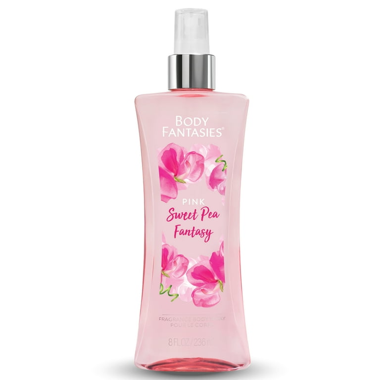 Body Fantasies Signature Pink Sweet Pea Fantasy Body Spray By Parfums De Coeur - 8 oz Body Fantasies Signature Pink Sweet Pea Fantasy Body Spray By Parfums De Coeur - 8 oz