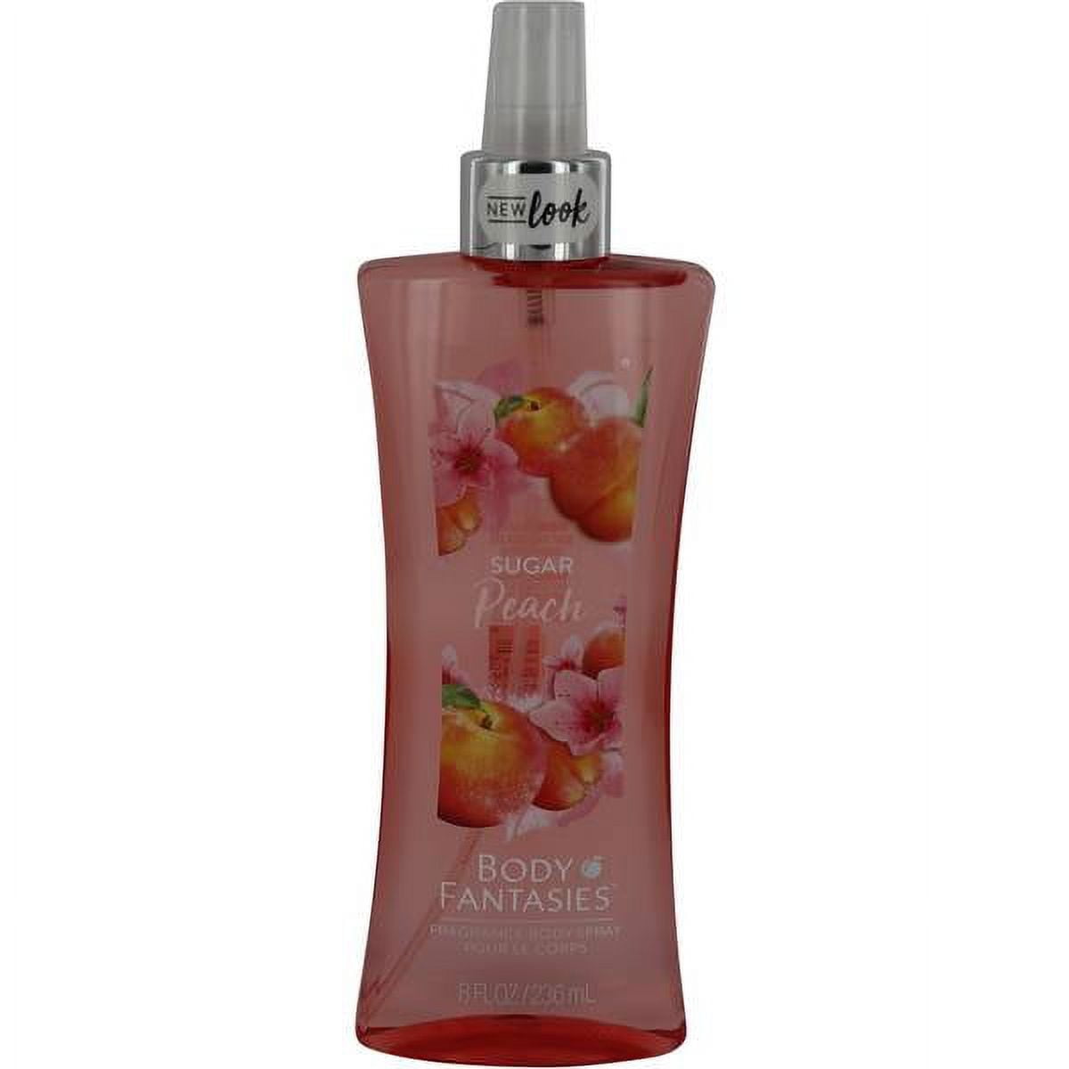 Sugar Peach by Body Fantasies, 3 Pack 8oz Fragrance Body Spray women main image 0