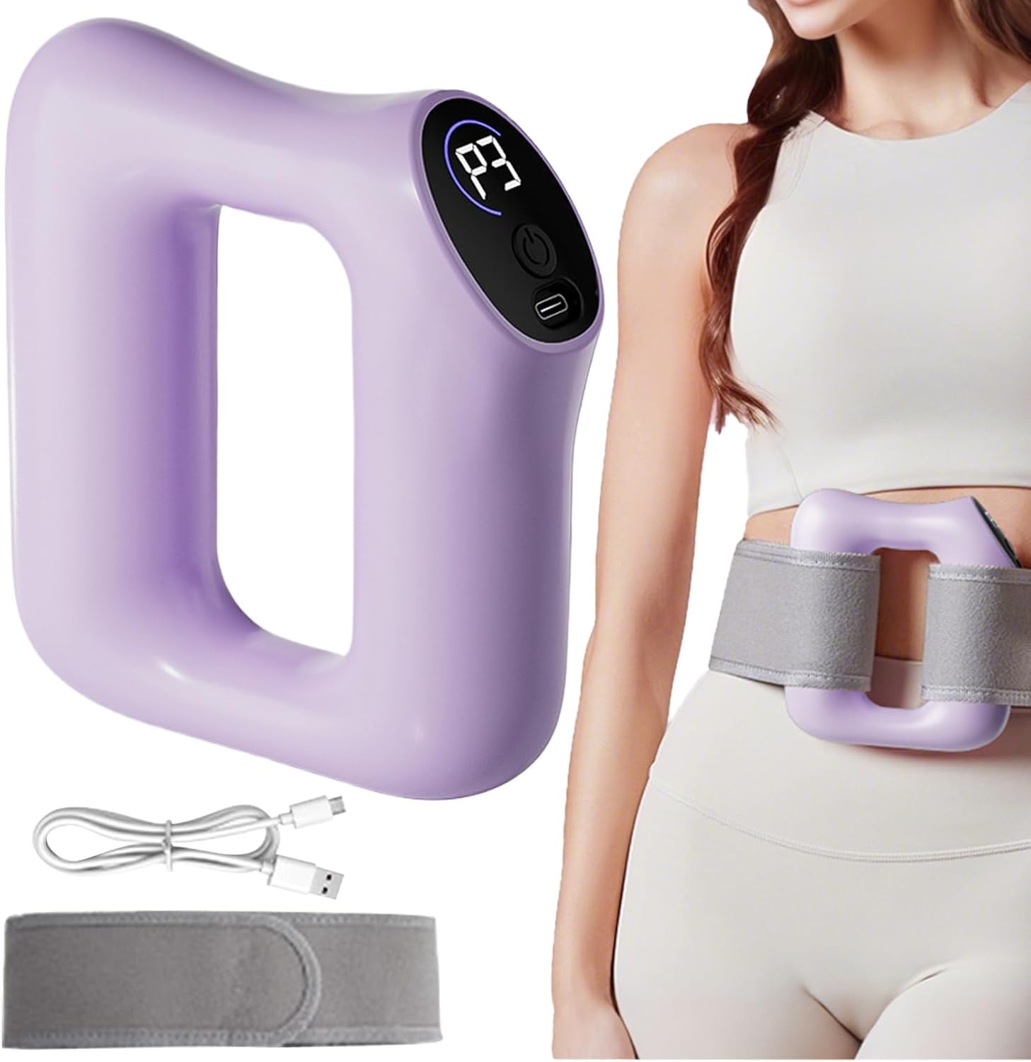 Body Fascia Ring, Adjustable Massage Ring, 5-Speed Rechargeable Silent  Vibration with Ergonomic Strap, Heating Technology for Deep Muscle  Relaxation and Enhanced Circulation, Energy Saving Design - Walmart.com