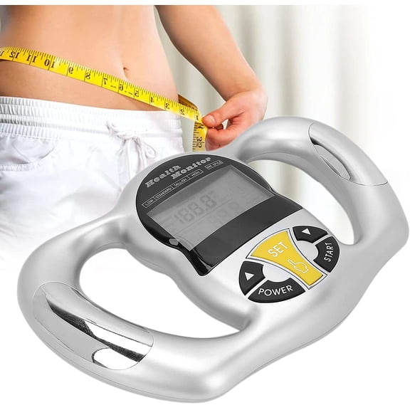 Body Fat Analyzer, Handheld Body Fat Percentage Measuring Device, Body Analyzer Monitor, Home Fat Rate Measurement