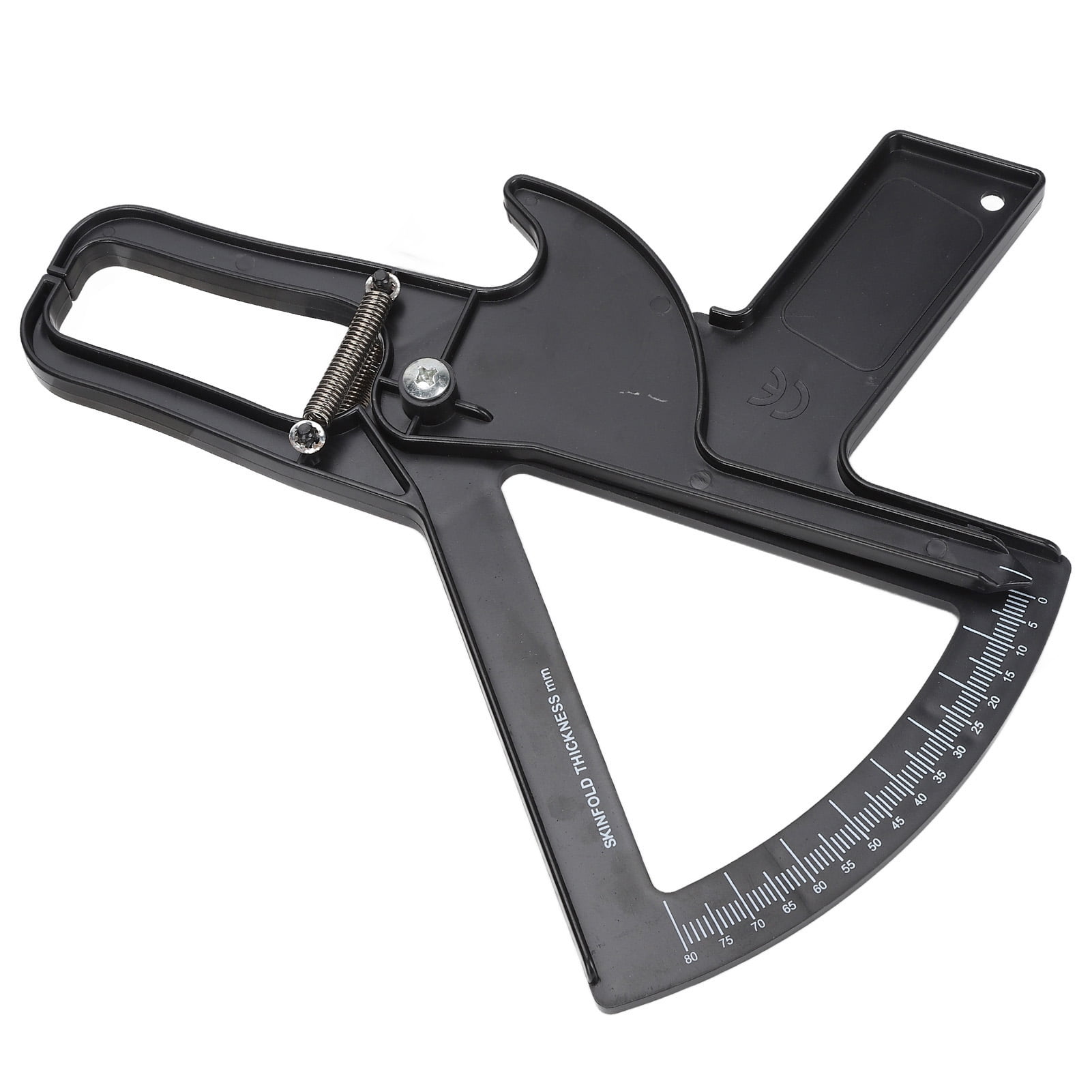 Body Fat Caliper, High Accuracy Spring Design 080mm Sebum Measuring