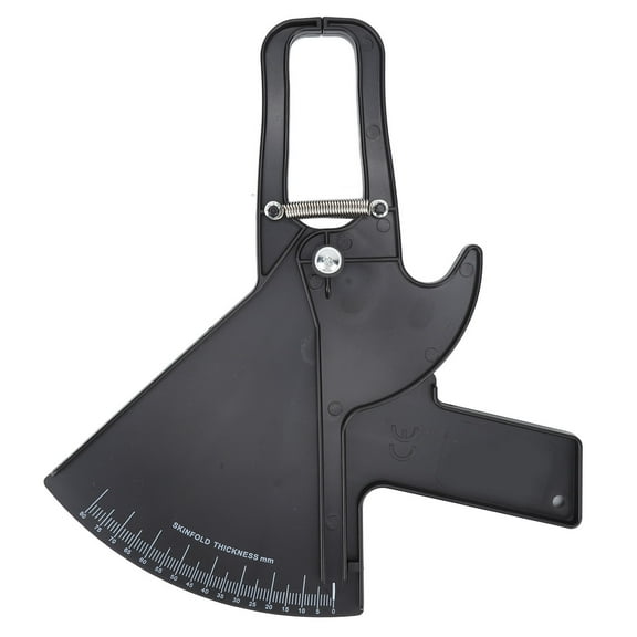 Body Fat Caliper Professional Double Spring Measurement Tape for Black ZFC06