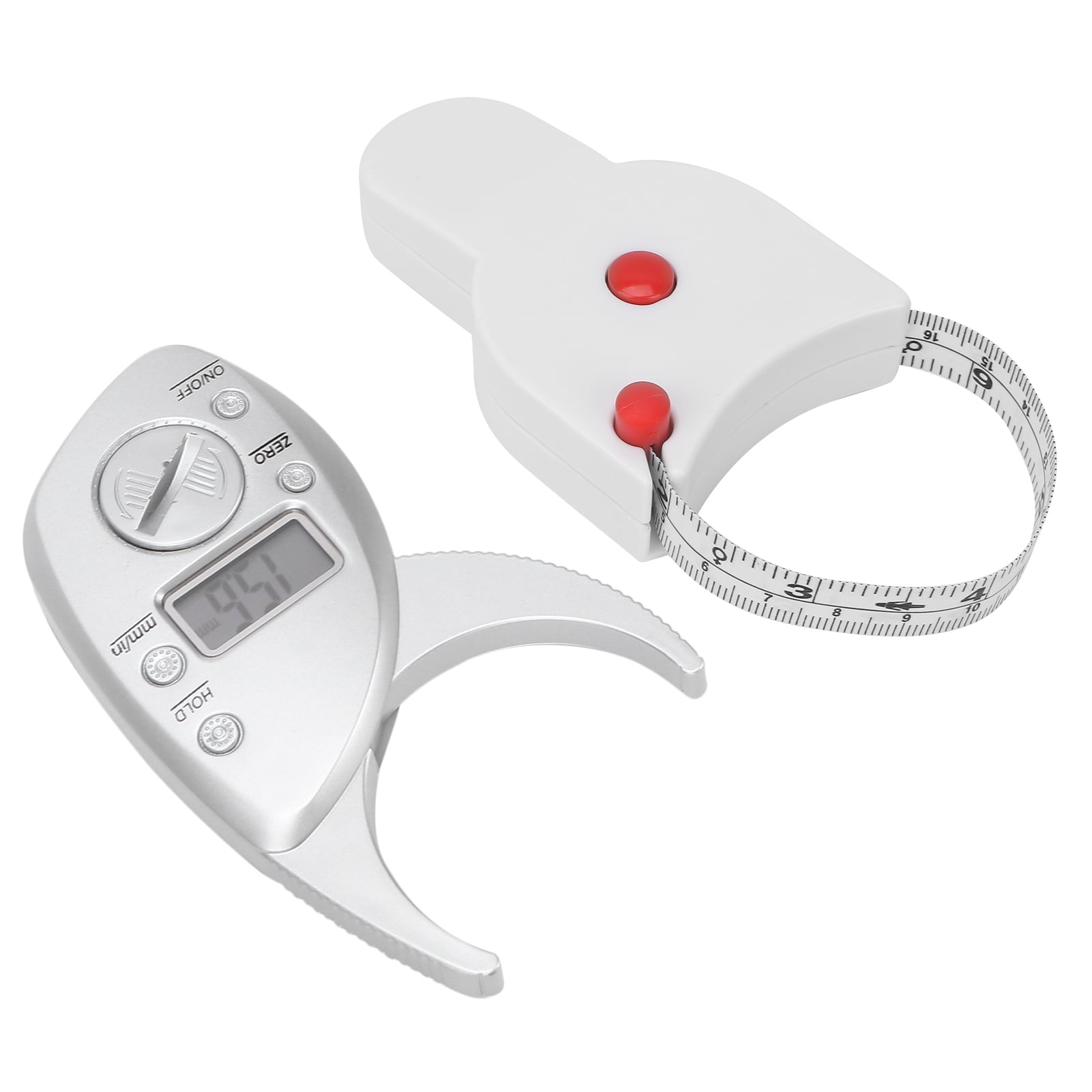 Body Fat Caliper Set, LCD Display Fat Caliper Lightweight For Fat