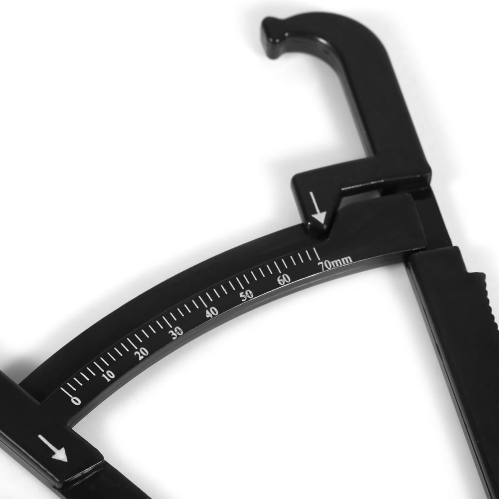 Body Fat Caliper Skinfold Accurate Tester Slim Loss Fitness Clip