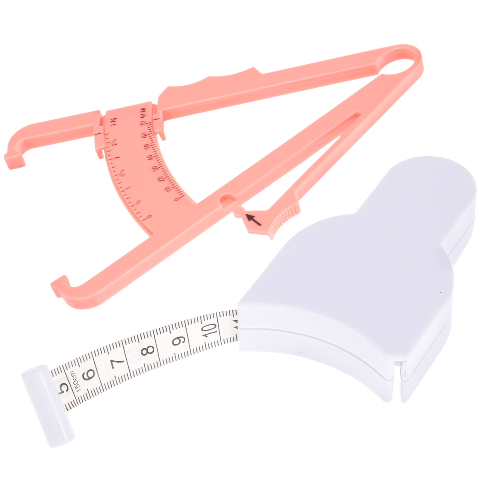 Body Fat Measuring Device Waist Ruler Caliper Skinfold Measurement Tool