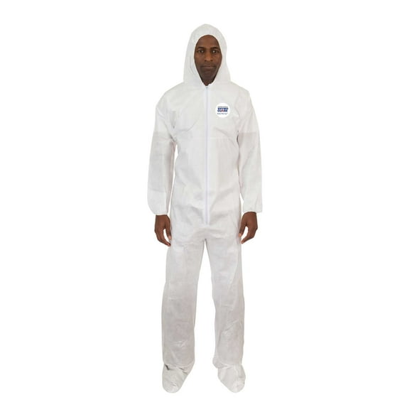 Body Filter 95+®, Coverall with Hood & Boot, Elastic Wrist & Ankle