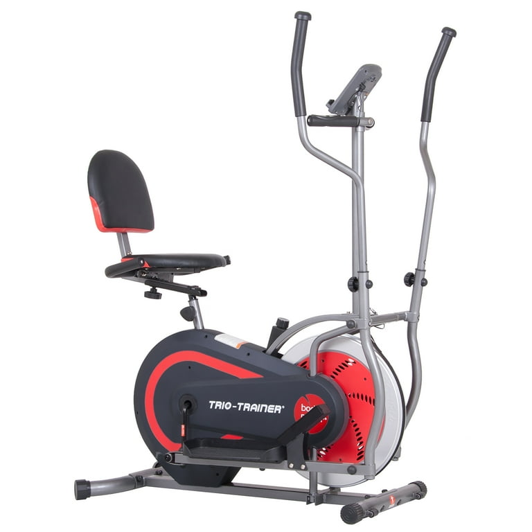Body Flex Sports Body Power Trio Trainer 3 In 1 Elliptical Bike Machine