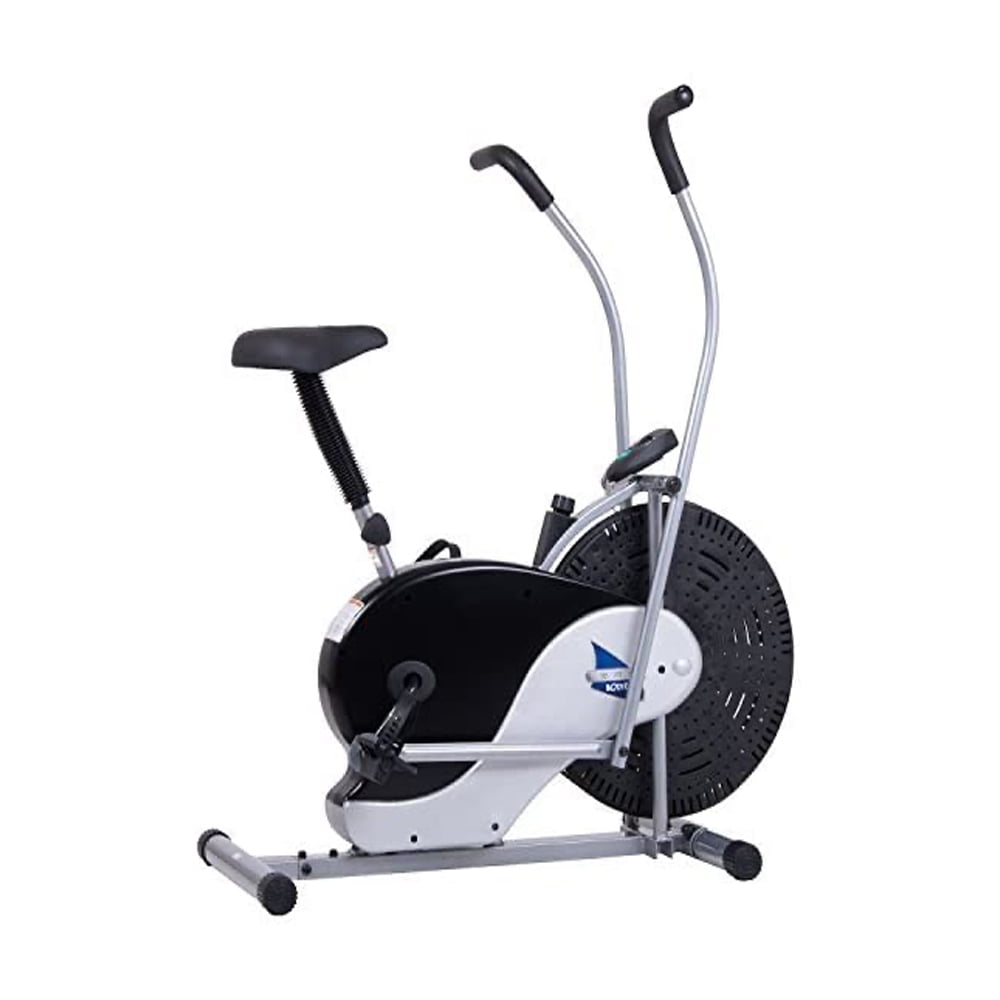 Body Flex Sports Stationary 2 In 1 Elliptical and Bike Trainer Machine 