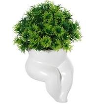 Body Form Flower Pot, Ceramic Plant Pot, Body Shape Plant Pots, Body Pots for Succulents Indoor/Outdoor Plants, Cute Mini Flowerpots for Home Decor